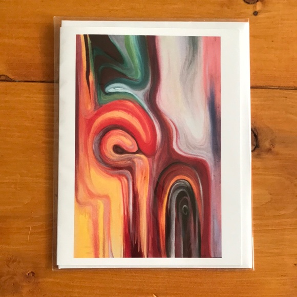 Visceral Hues Greeting Card - Picture 2 of 3